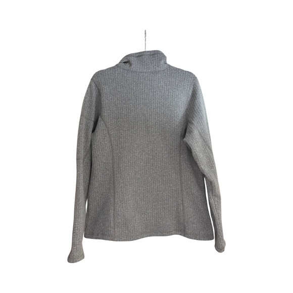 Patagonia Women's Better Sweater Heather Gray Fleece Jacket - Picture 3 of 6